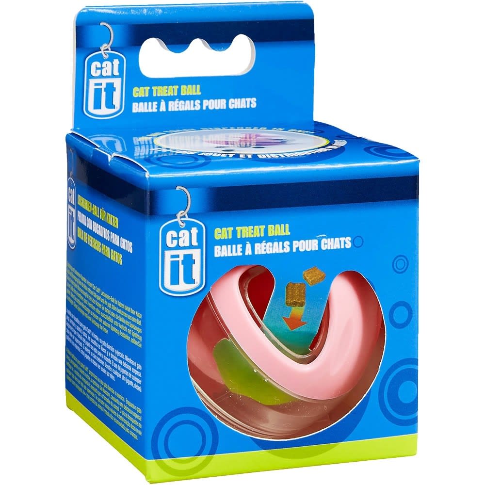 CATIT BOLA PARA GOLOSINAS ROSADA2