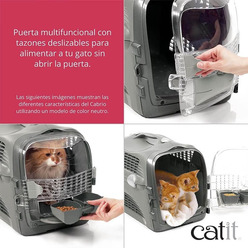 CATIT CABRIO TRANPORTADORA CEREZA2