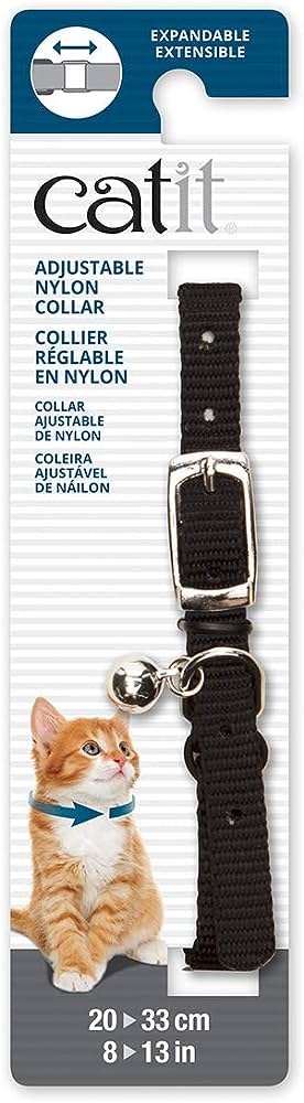 CATIT COLLAR EXPANDIBLE CON HEBILLA NEGRO1