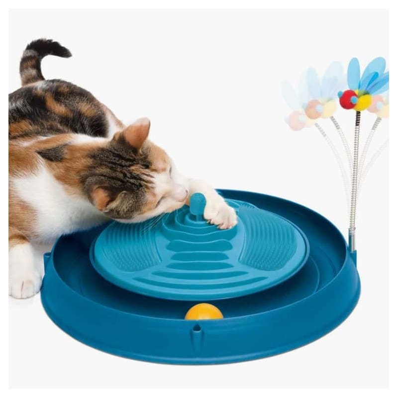 CATIT PLAY CIRCUITO 3 EN 1 CON MASAJEADOR1