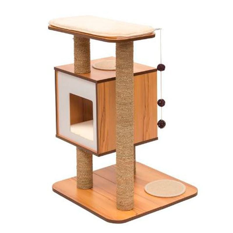 CATIT VESPER CAT FURNITURE V BASE NOGAL2