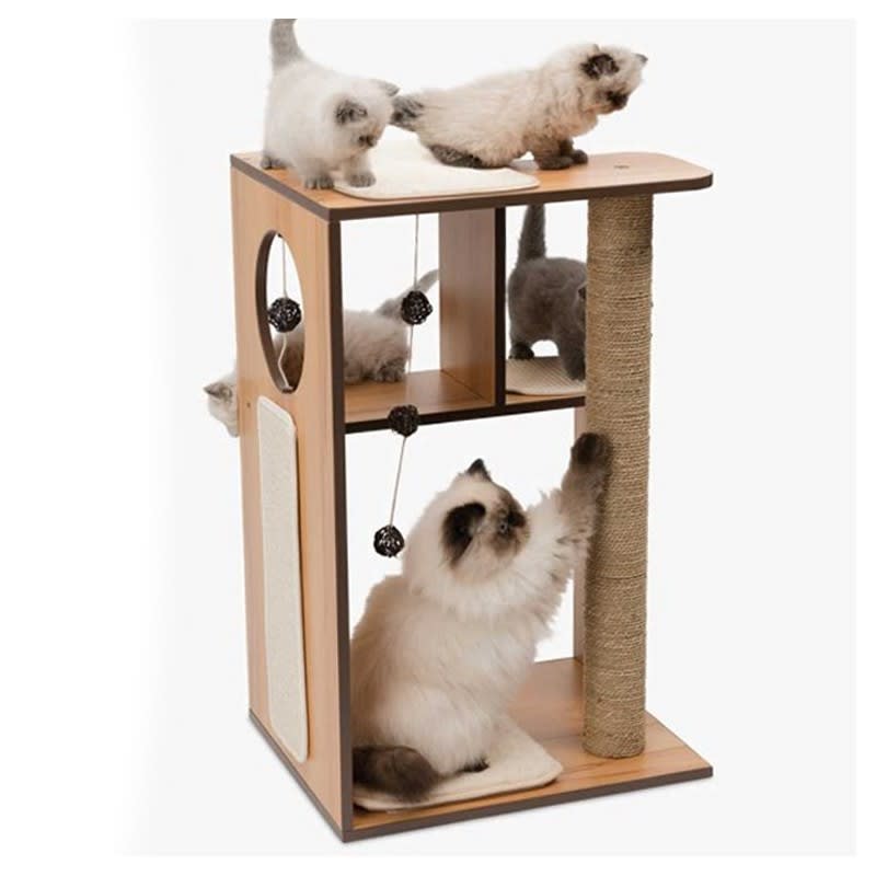 CATIT VESPER BOX LARGE NOGAL1