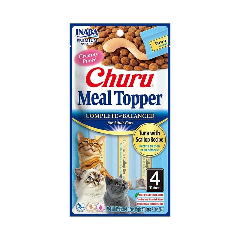 CHURU MEAL TOPPER ATUN Y OSTION 4P1