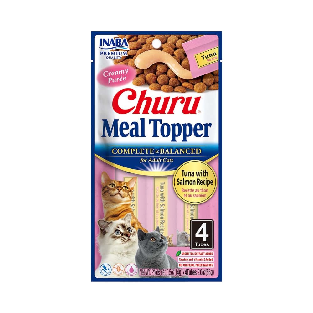 CHURU MEAL TOPPER ATUN SALMON 4P1