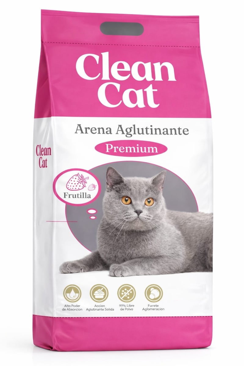 ARENA CLEAN CAT FRUTILLA 24 KG2