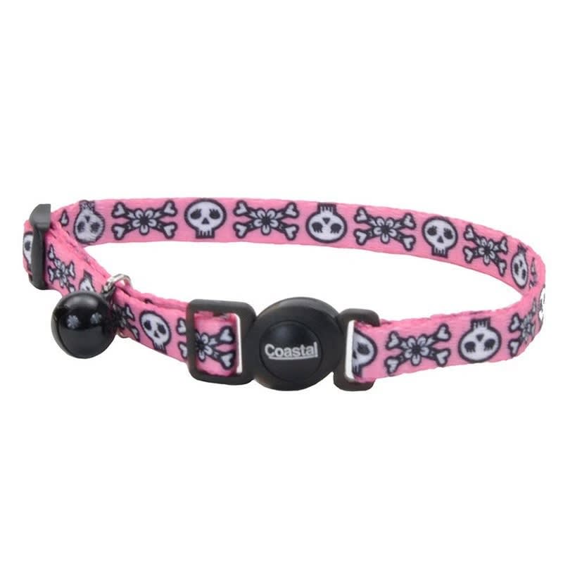 COASTAL FASHION COLLAR PINK SKULLS1