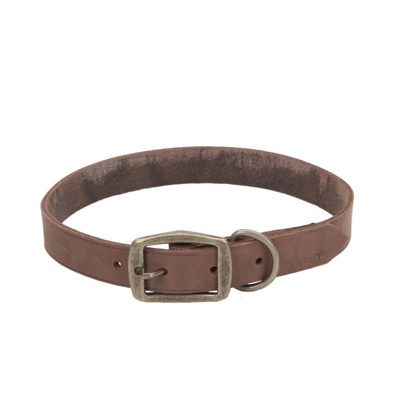 COASTAL CIRCLE-T COLLAR CUERO RUSTICO CHOCOLATE 35 CM1