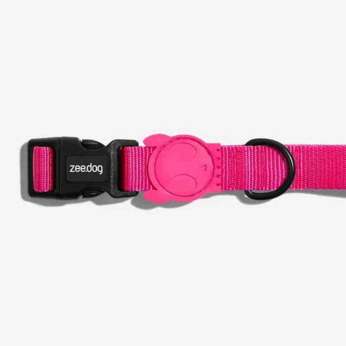 PINK LED COLLAR MEDIUM2
