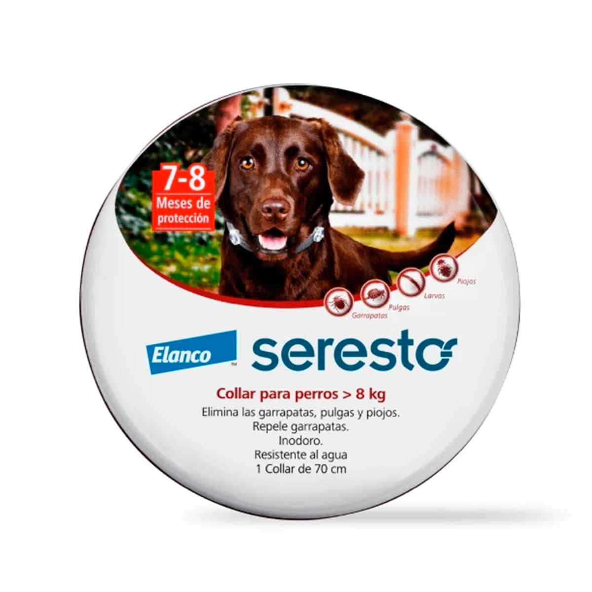 Collar Seresto Para Perros Y Gatos De Más De 8 Kilos1