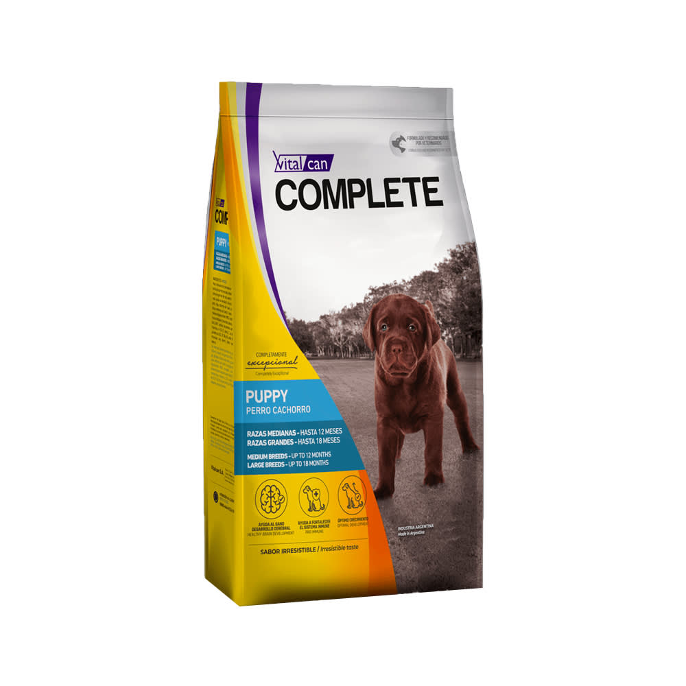 Complete Perro Cachorro Raza Mediana y Grande 3Kg1