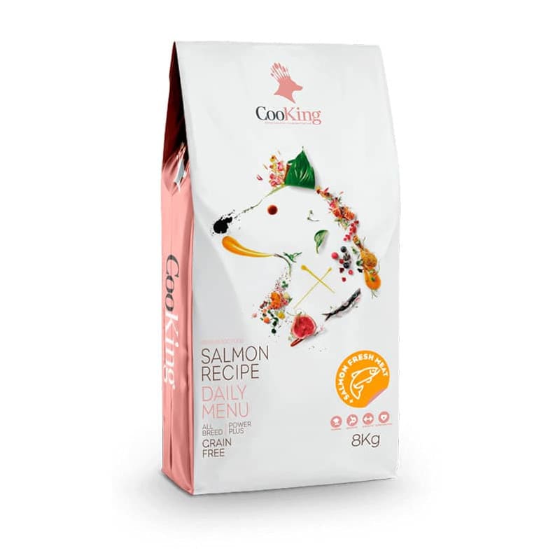 Cooking Grain Free, Dog Salmon 3 kg1