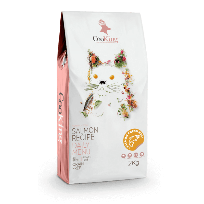 Cooking Grain Free, Cat Salmon 2 kg1