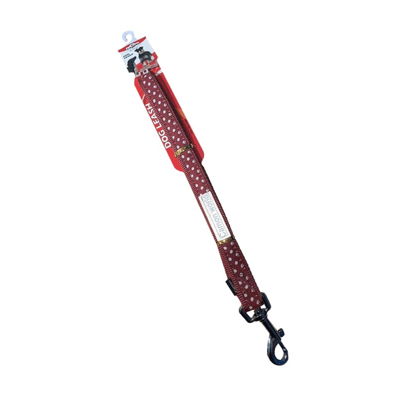 CORREA DOG ELEGANCE ROJO 120X2 CM1