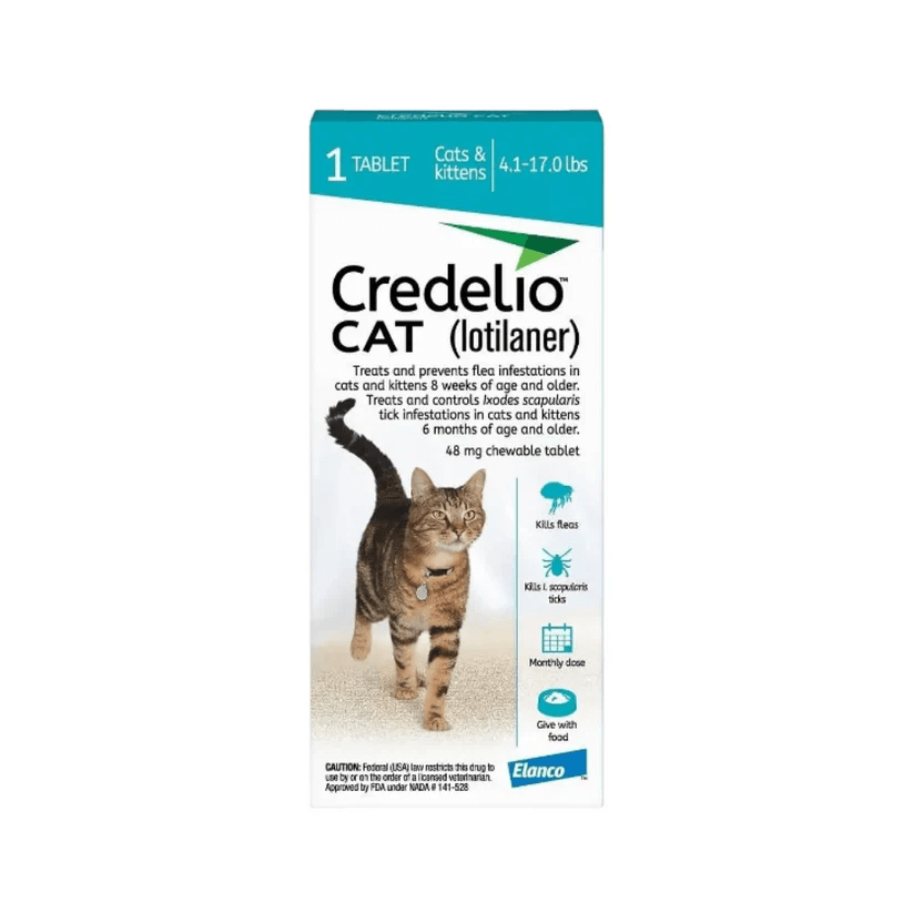 CREDELIO GATO 48 MG 1 COMP 2-8 KG1