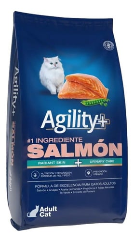 AGILITY GATO ADULTO SALMÓN 1,5 KG1