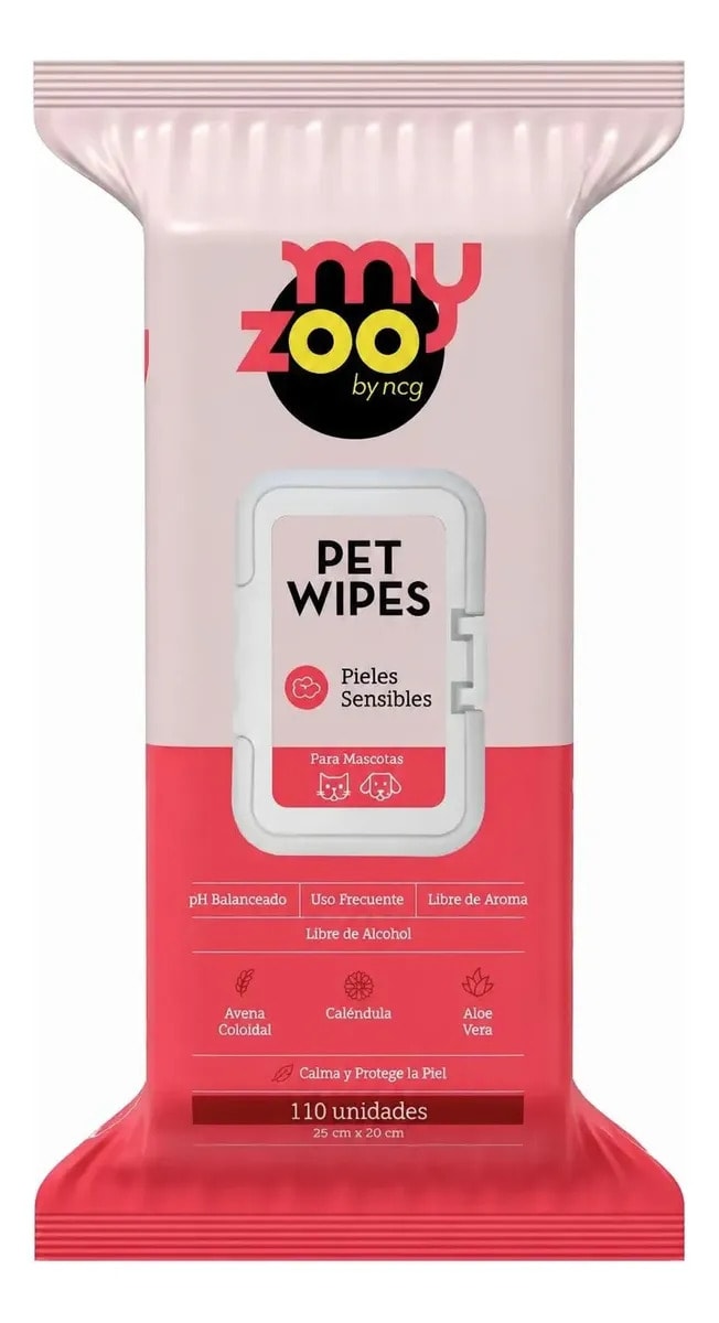 MY ZOO WIPES PIEL SENSIBLE 110UN1