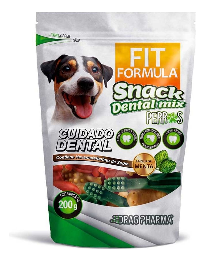 Fit Snacks Dental Mix Perros 200Gr1