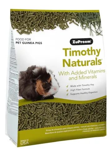 ZuPreem NP Timothy Naturals GUINEA PIG PLTS / 5 LB - 2.27 KG1