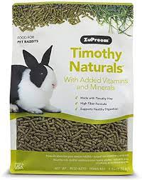 ZuPreem NP Timothy Naturals RABBIT PELLETS / 5 LB - 2.27 KG1