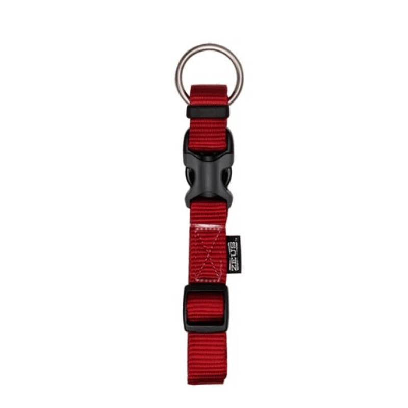 ZEUS COLLAR AJUSTABLE L ROJO1