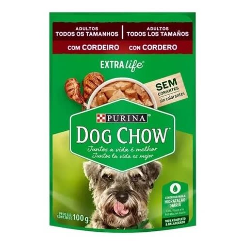 DOG CHOW Sachet Cordero 100g1