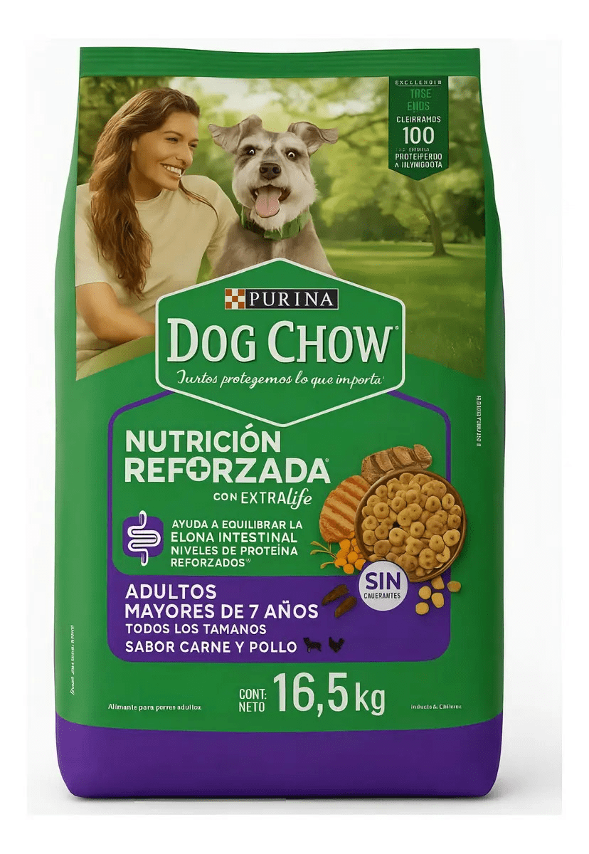 DOG CHOW SENIOR LONGEVITY 7+ 16.5 KG1