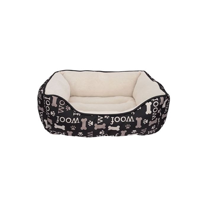 DOGIT DREAMWELL CAMA RECTANGULAR WOOF NEGRA1