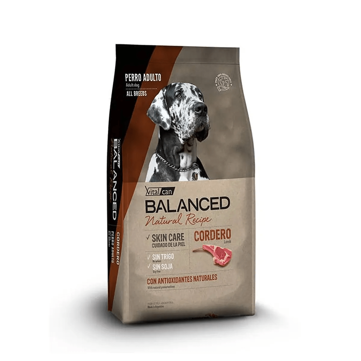 Balanced Natural Recipe Cordero 3Kg1