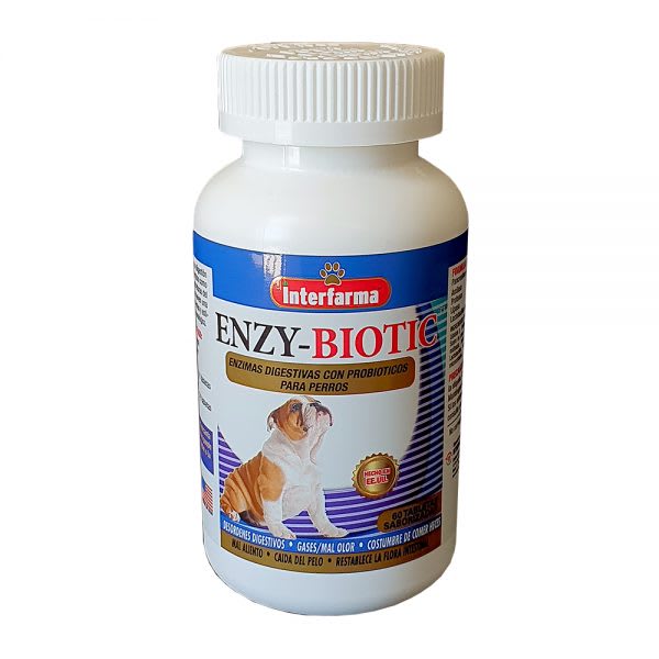 Enzy-Biotic 60 Comp Masticables1