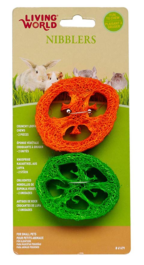 LIVING WORLD CRUJIENTES REBANADAS ESPONJA VEGETAL1