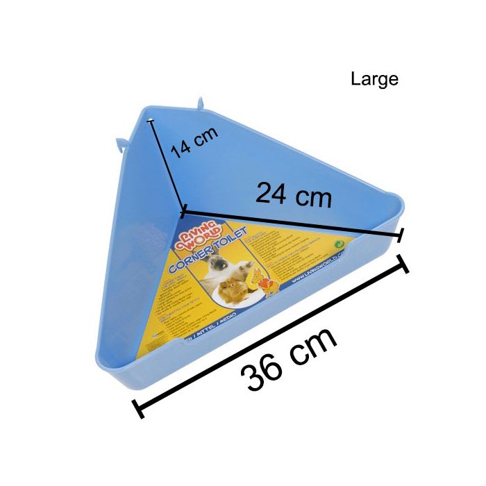 LIVING WORLD BAÑO ESQUINERO LARGE CELESTE1