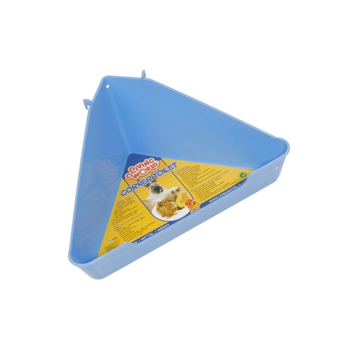 LIVING WORLD BAÑO ESQUINERO MEDIANO AZUL1