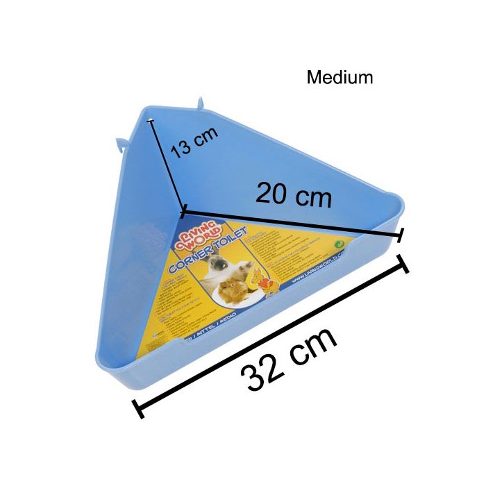 LIVING WORLD BAÑO ESQUINERO MEDIANO AZUL2