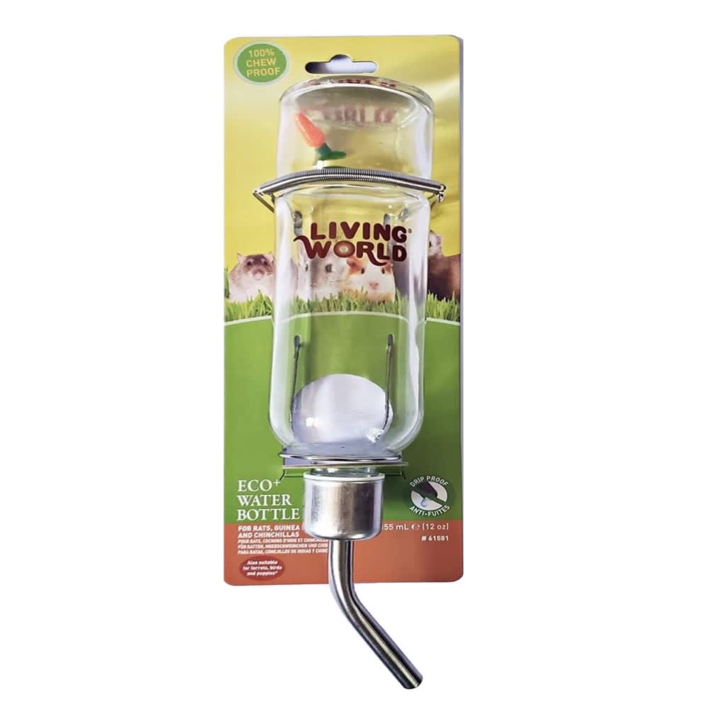 LIVING WORLD BEBEDERO VIDRIO 355 ML1