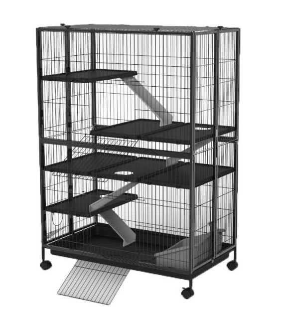 JAULA HURON PLEGABLE - TALLA L (100x47x142 CM)1