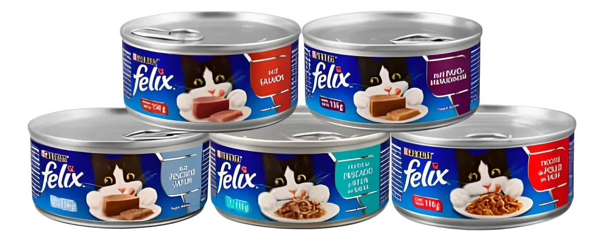 CAJA FELIX LATA PATE PAVO ATUN SALMON 156 GR X 24 UN3