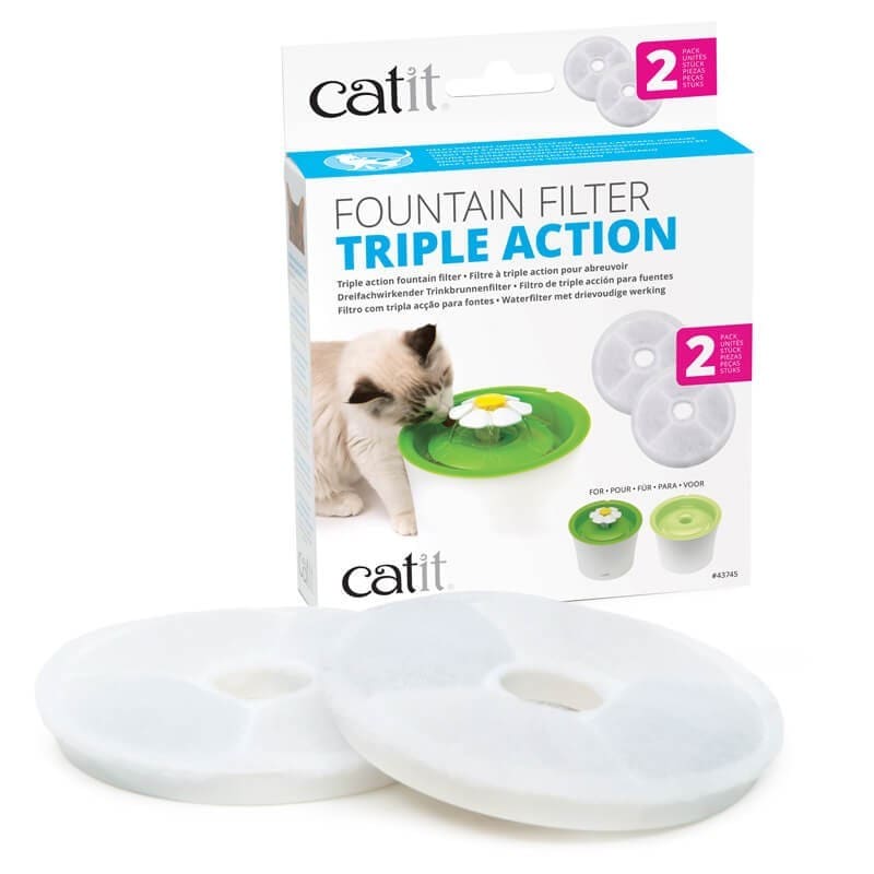CATIT FILTRO FUENTE TRIPLE ACCION 2 UNID1