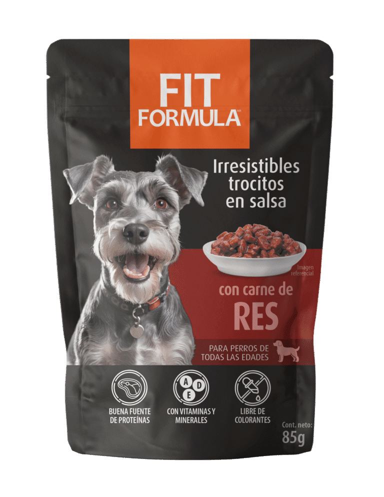 FIT FORMULA POUCH PERRO CARNE 85 GR1
