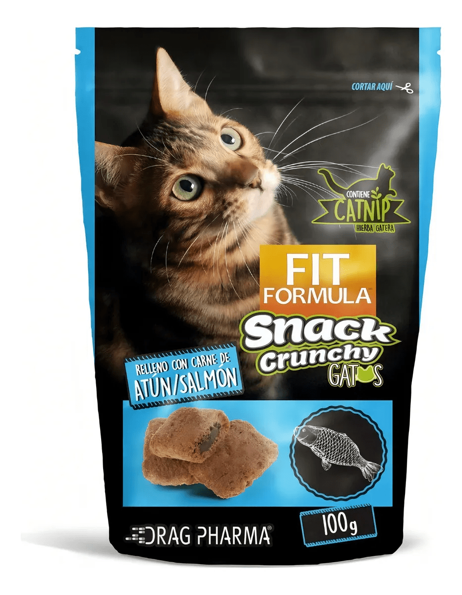 FIT FORMULA GALLETA CRUNCHY GATO ATUN / SALMON 100 GR1