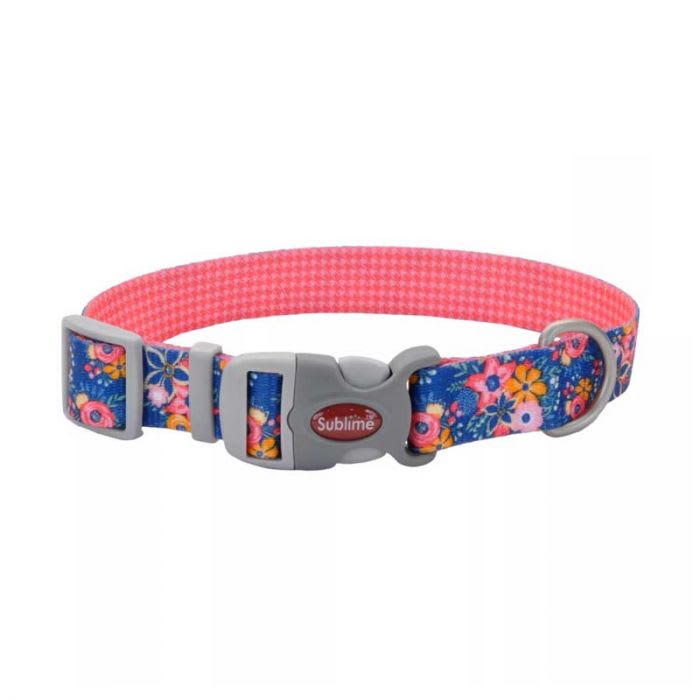 COASTAL SUBLIME COLLAR FLOWER PINK S/M1
