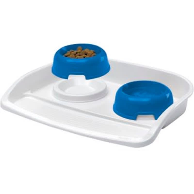 FP BANDEJA PLASTICA C/PLATOS, LINDO MAXI, 53x39 cm/1000ml x21