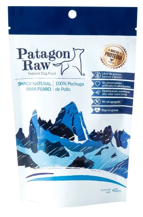 PATAGON RAW SNACK PERRO PECHUGA DE POLLO 40 GR1