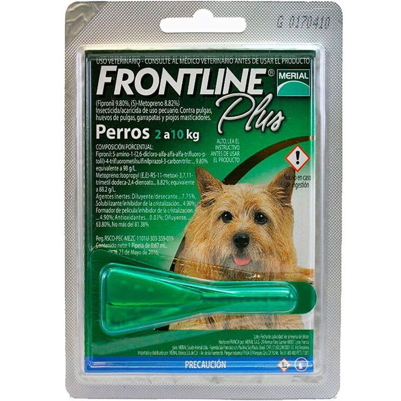 FRONTLINE PLUS PERRO DE 2 A 10 KG1