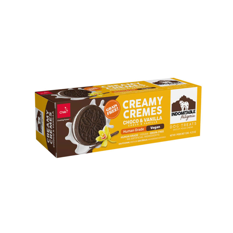 INDOMITABLE GALLETAS CREAMY CHOCO & VAINILLA 120 GR1