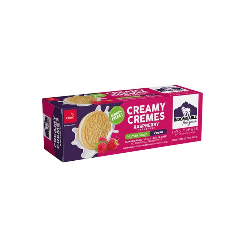 INDOMITABLE GALLETAS CREAMY FRAMBUESA 120 GR1