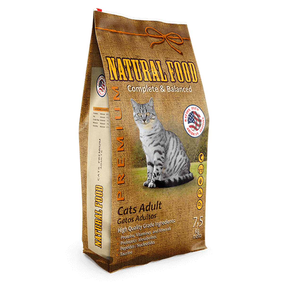 Natural Food Gato Adulto 7,5 kg1