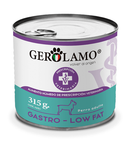 GEROLAMO LATA PERRO GASTRO - LOW FAT 315 GR1