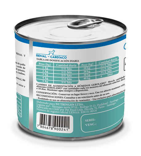 GEROLAMO LATA PERRO ADULTO RENAL CARDIACO 315 GR2