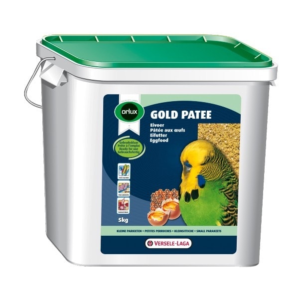 ALIMENTO GOLD PATEE PEQUEÑOS PERICOS ORLUX (5 KG)1