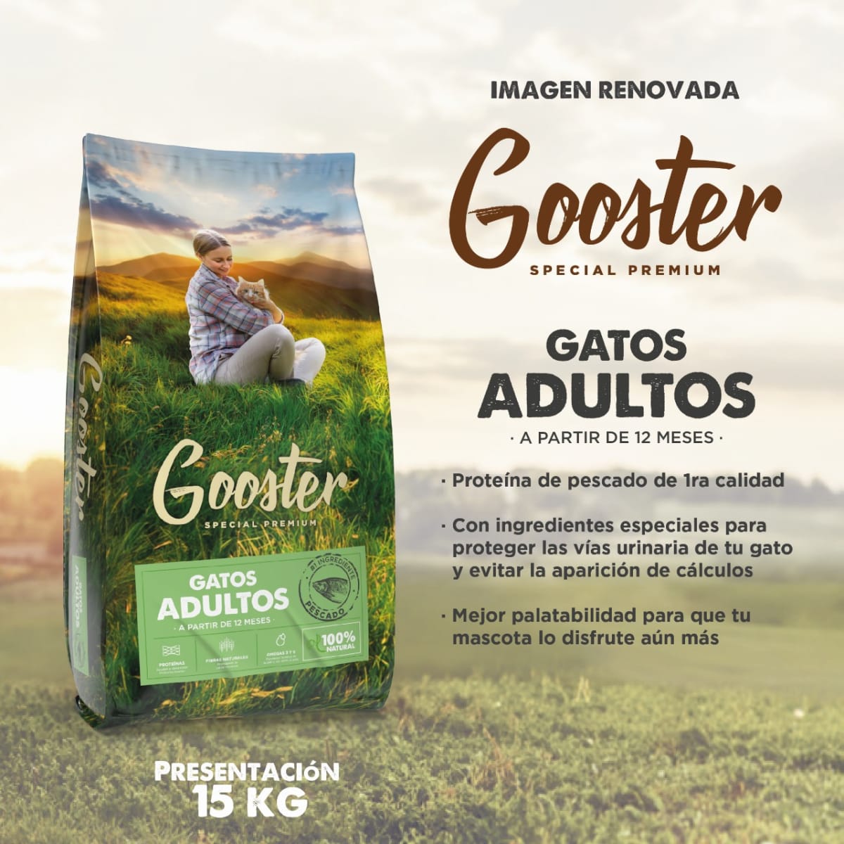 GOOSTER GATO ADULTO 15 KG2